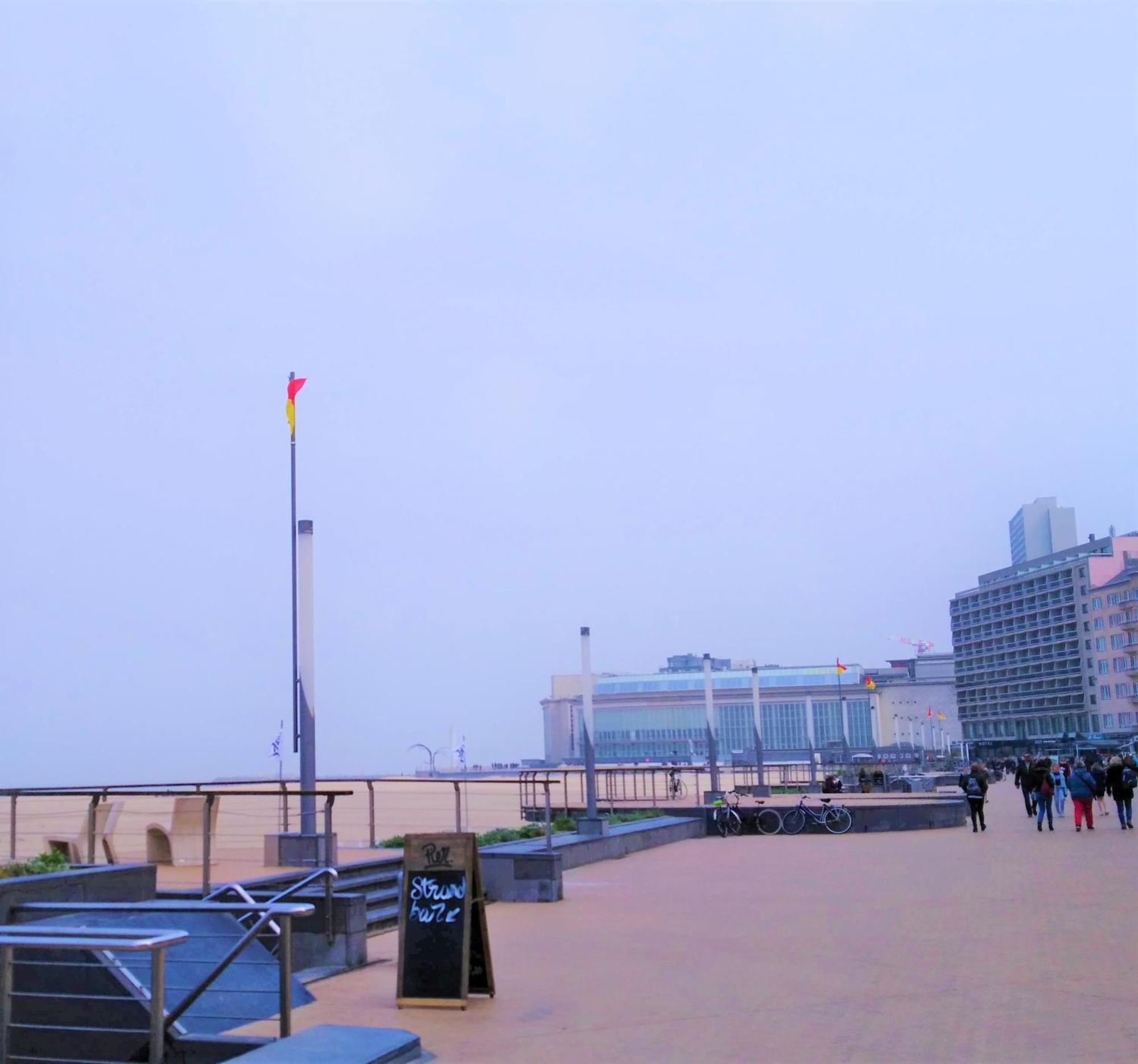 Studio Center Of Ostend W/Parking & South Terrace Apartment Екстериор снимка